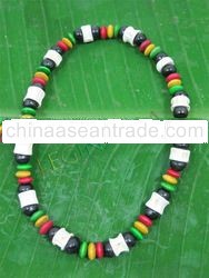 man wooden surfing bone beads