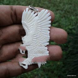 Eagle Ox Bone Pendant