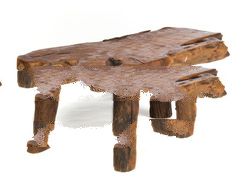 TEAK ROOT BENCH FURNITURE TRBN12