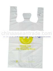 T-shirt plastic bag made in 