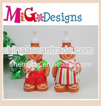 gingerbread man lovely PolyresinSoap Dispenser