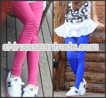 girls korean fashion candy colors leggings