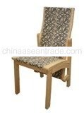 long back motif chair