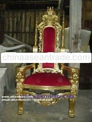 french classic king chair furniture indonesia- CODE KURSI RAJA 02- french antique king chair furnitu