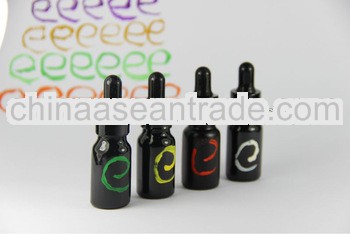 glass black bottles for eliquids oil empty glass bottle 0.5oz
