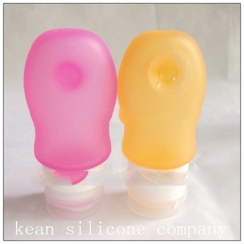 glass water bottle/silicone travel bottles /silicone water bottle