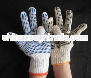 glove pvc dotted palm