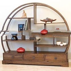 Fawaz Round Bookshelves