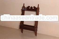 French Furniture - Wall Rack 2 Drawer Carved