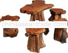 TEAK ROOT BAR SET TRB02