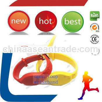 good quality wristband with rfid silicone wristband for sale