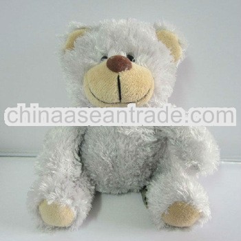 gray teddy bear plus toy soft toy