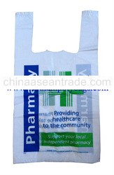 T-shirt plastic bag made in 