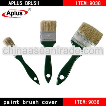 green handle paint brush with boiled pig bristles