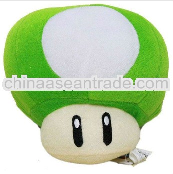 green plush mushroom toys soft toys