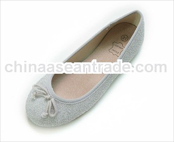 grils ballerina fashion style shine upper grey color 2013