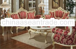 Mahogany Sofa Set Classic Design Indoor Furniture