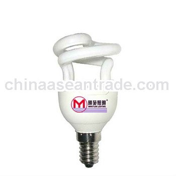 gu10 mini spiral energy saving lamp