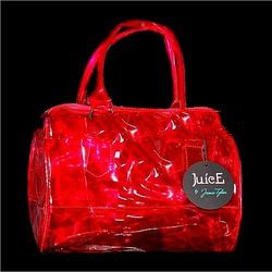 Women's Fashion Bright Colored Jelly Transparent PVC Bag