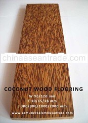 Coconut Wood Flooring 1,8cm x 9-12cm