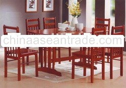 Solid Wood Dining Set - T&L 4 (1+6)
