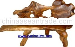 TEAK ROOT FURNITURE BENCH TRB10