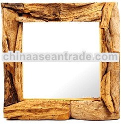 TEAK ROOT FURNITURE MIRROR