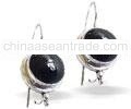 EARRING WITH BLACK ONYX