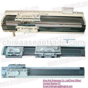 hand drive jacquard flat knitting machine