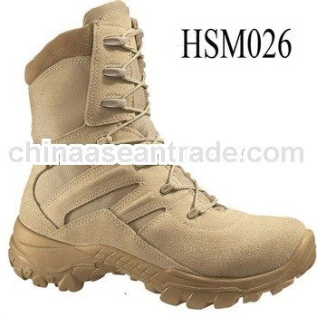 hard environment widely used suede leather 8 inch combat desert boots