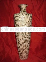 vietnam lacquer resin vase