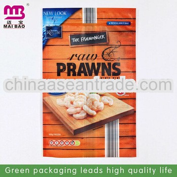 heat seal food grade plastic snack food packaging bag