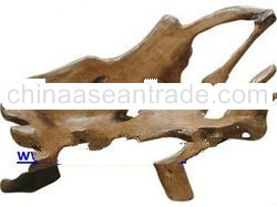 FURNITURE MADE OF OLD TEAK TREE ROOTS 18