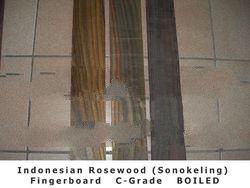 n Rosewood (Sonokeling) Fingerboard - Dark Color (C GRADE)