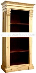 Corinthian Open Bookcase