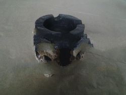 Ashtray with 4 heads