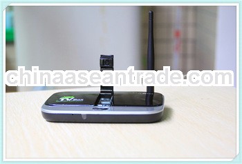 high config A31 16G rom 5.0 MP webcam internet android smart tv receiver box with biss and cccam