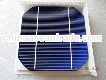 high efficiency 125mm*125mm monocrystalline solar cell for mono solar panel