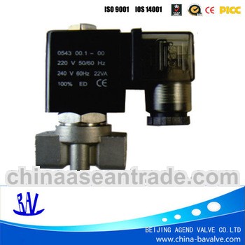 high pressure gas solenoid valve