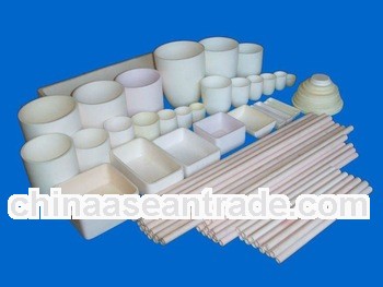 high purity alumina crucible for heating furnace