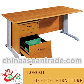 high qualilty hot sale modern wood and metal computer desk