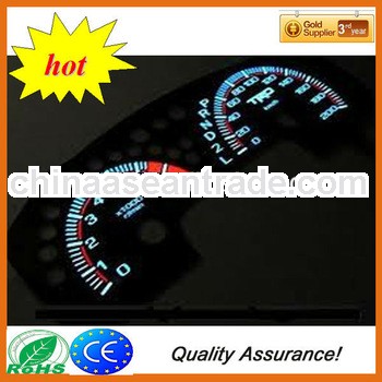 high quality EL gauge,flash auto gauge,motor meter panel