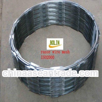 high quality anti-corrosion razor wire for sale(factory.30 years experiences)