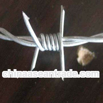 high quality anti-corrosion stainless steel barbed wire(factory.30 years experiences)