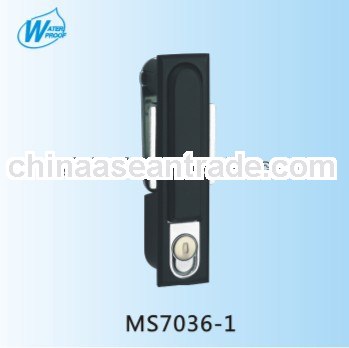 high quality black coated cabinet lock plane lock