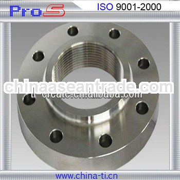 high quality gr5 titanium flange astm b381 as drawing