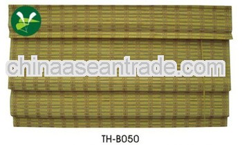 high quality green roman bamboo curtain