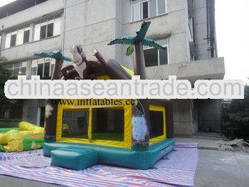 high quality inflatable pvc tarpaulin jumping castle