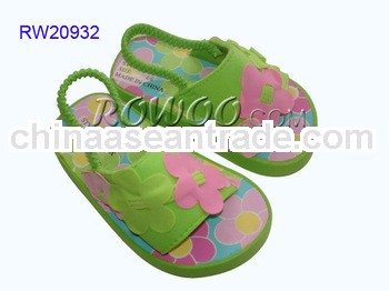 high quality leather baby slippers