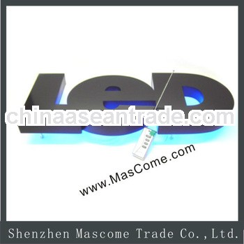 high quality metal led channel sign